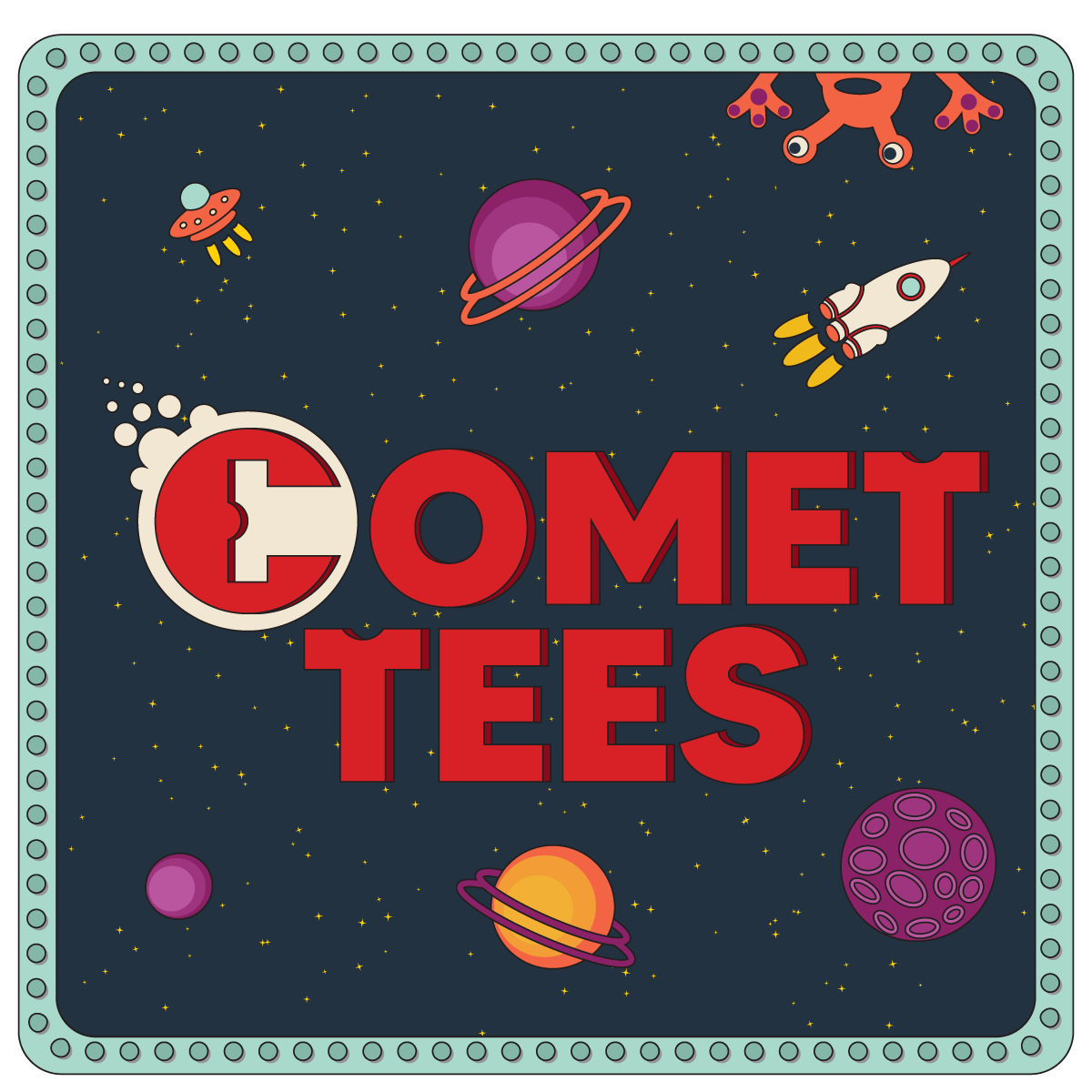 Comet Tees Home Welcome